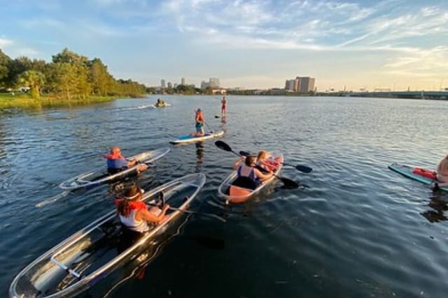 2-Hour Clear Kayak & Clear Paddleboard(SUP) Rental in Orlando - Photo 1 of 14